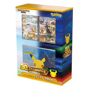POKÉMON 30C "30th Celebration – Espeon ex & Umbreon ex" Premium Deck Set JP