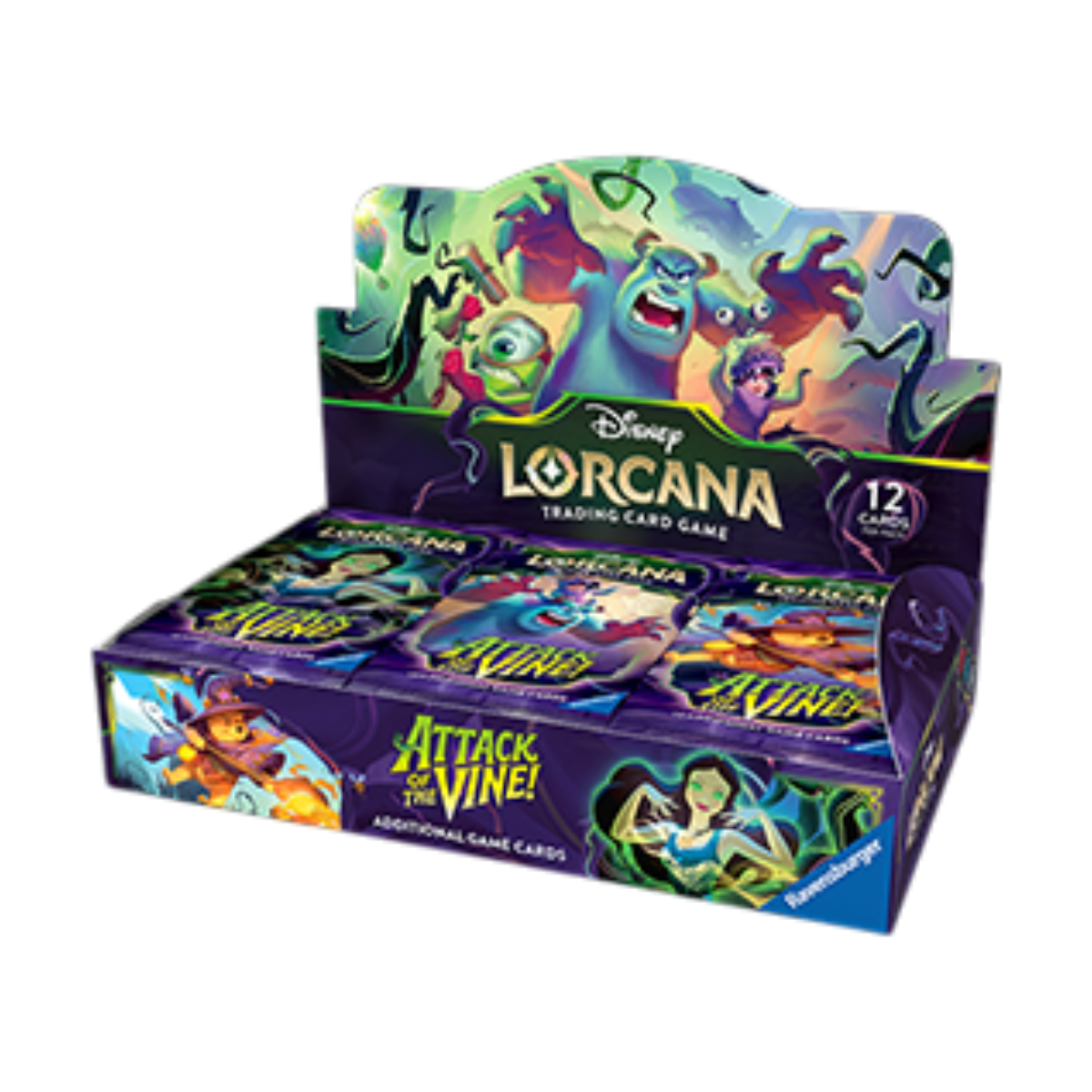 DISNEY LORCANA LOR13 "Attack of the Vine Factory" Booster Display EN