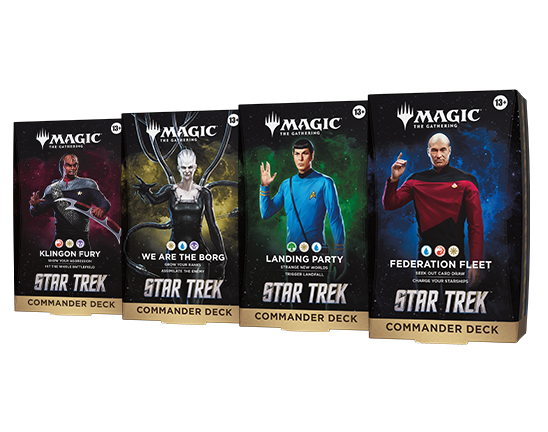 MAGIC: THE GATHERING TRC "Star Trek Commander Deck Set" Commander Deck Set EN