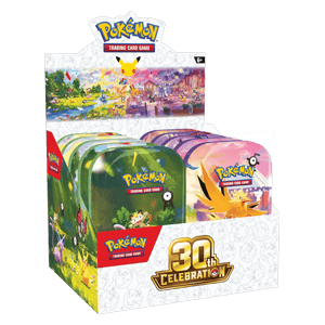 POKÉMON 30C "30th Celebration" Mini Tin Display EN