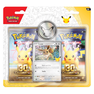 POKÉMON 30C "30th Celebration – Eevee" 2-Pack Blister EN