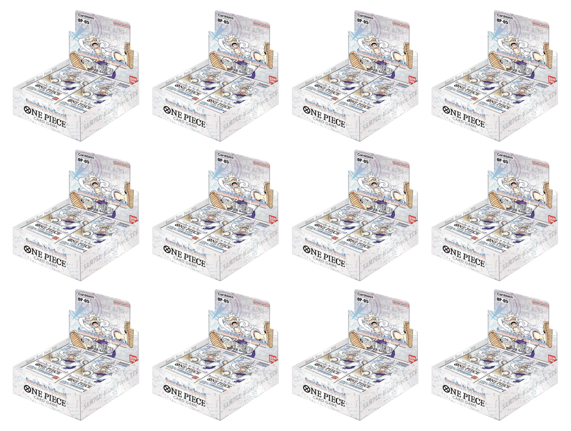 One Piece Card Game OP05 Awakening of the New Era Booster Display Case (12 Displays) Englisch
